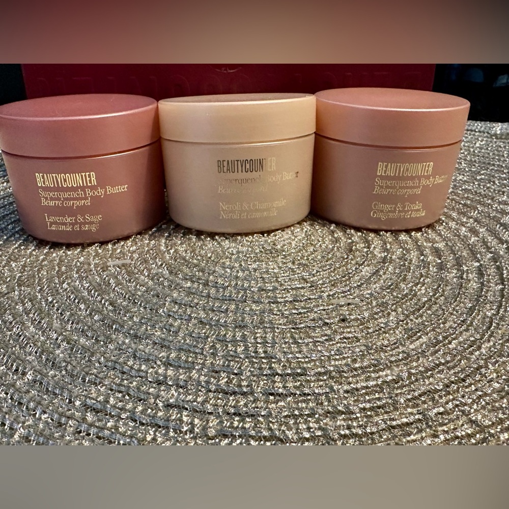 Beautycounter Limited Edition Holiday Set Triple Quench Body Butter Set